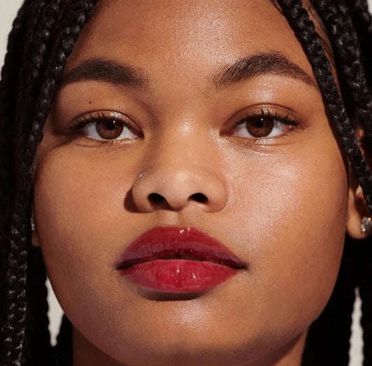Rhode lip tint shade: Raspberry jelly